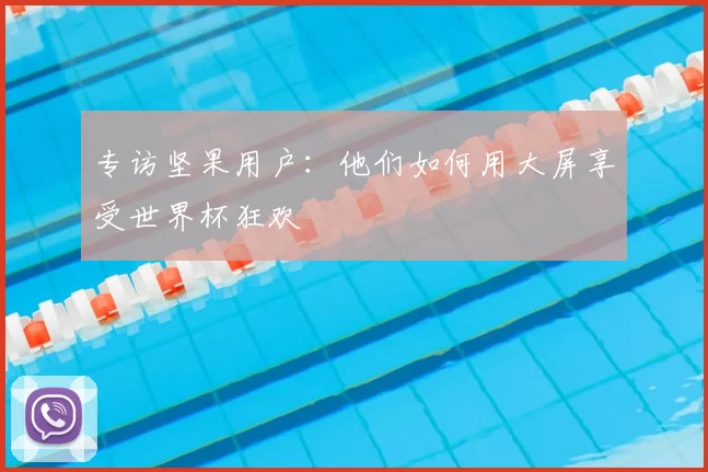 专访坚果用户：他们如何用大屏享受世界杯狂欢