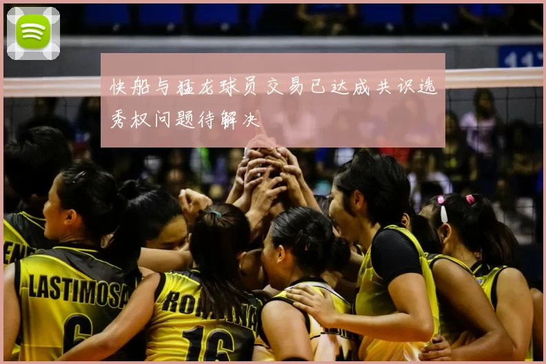 快船与猛龙球员交易已达成共识选秀权问题待解决